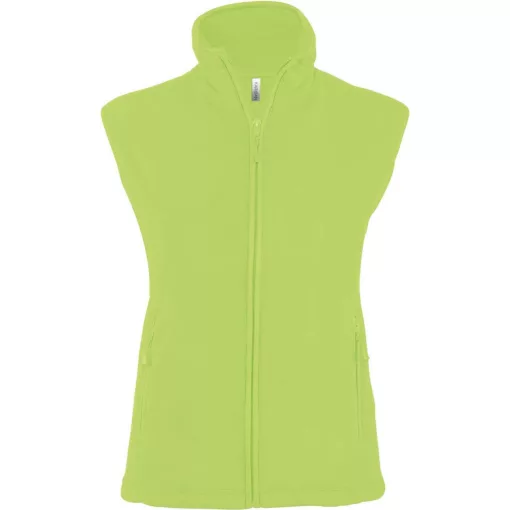Női Kariban KA906 Melodie - Ladies Micro Fleece Gilet -2XL, Lime