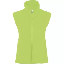 Női Kariban KA906 Melodie - Ladies Micro Fleece Gilet -S, Lime
