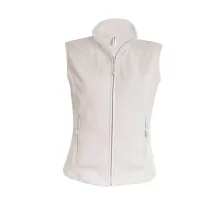 Női Kariban KA906 Melodie - Ladies Micro Fleece Gilet -M, Natural