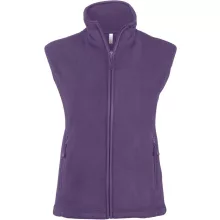 Női Kariban KA906 Melodie - Ladies Micro Fleece Gilet -2XL, Purple