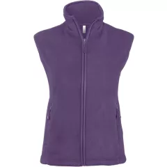 Női Kariban KA906 Melodie - Ladies Micro Fleece Gilet -L, Purple