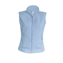 Női Kariban KA906 Melodie - Ladies Micro Fleece Gilet -L, Sky Blue