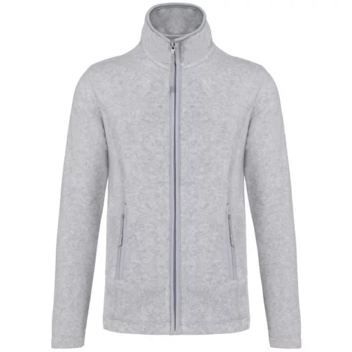 Női kabát Kariban KA907 Maureen - Ladies Full Zip Microfleece Jacket -L, Ash Heather