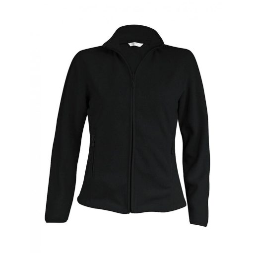 Női kabát Kariban KA907 Maureen - Ladies Full Zip Microfleece Jacket -3XL, Black