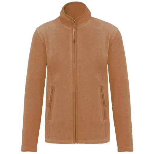Női kabát Kariban KA907 Maureen - Ladies Full Zip Microfleece Jacket -S, Camel Heather