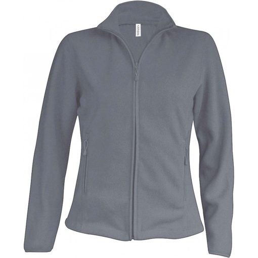 Női kabát Kariban KA907 Maureen - Ladies Full Zip Microfleece Jacket -2XL, Convoy Grey