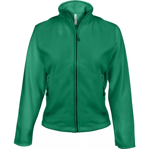 Női kabát Kariban KA907 Maureen - Ladies Full Zip Microfleece Jacket -2XL, Kelly Green