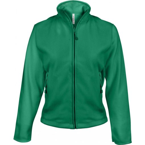 Női kabát Kariban KA907 Maureen - Ladies Full Zip Microfleece Jacket -3XL, Kelly Green