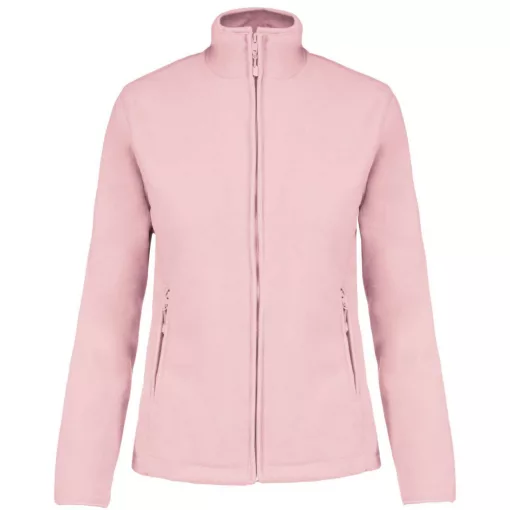 Női kabát Kariban KA907 Maureen - Ladies Full Zip Microfleece Jacket -4XL, Pale Pink