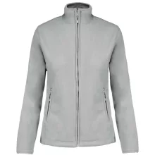 Női kabát Kariban KA907 Maureen - Ladies Full Zip Microfleece Jacket -XL, Snow Grey