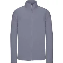 Uniszex kabát Kariban KA9102 Full Zip Microfleece Jacket -M, Convoy Grey