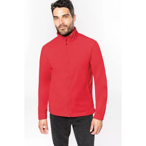 Uniszex kabát Kariban KA9102 Full Zip Microfleece Jacket -M, Navy