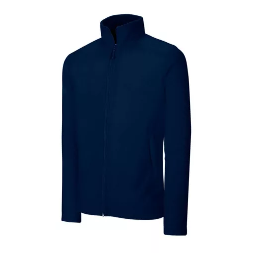 Uniszex kabát Kariban KA9102 Full Zip Microfleece Jacket -XL, Navy