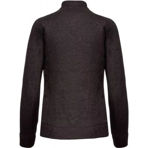 Női pulóver Kariban KA9107 Ladies Full Zip Heather Jacket -XL, Dark Grey Melange