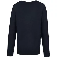 Gyerek pulóver Kariban KA9109 Kids v-neck Jumper -10/12, Navy