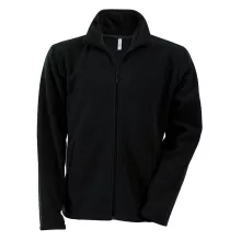 Uniszex kabát Kariban KA911 Falco - Full Zip Microfleece Jacket -M, Black