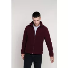 Uniszex kabát Kariban KA911 Falco - Full Zip Microfleece Jacket -L, Chocolate