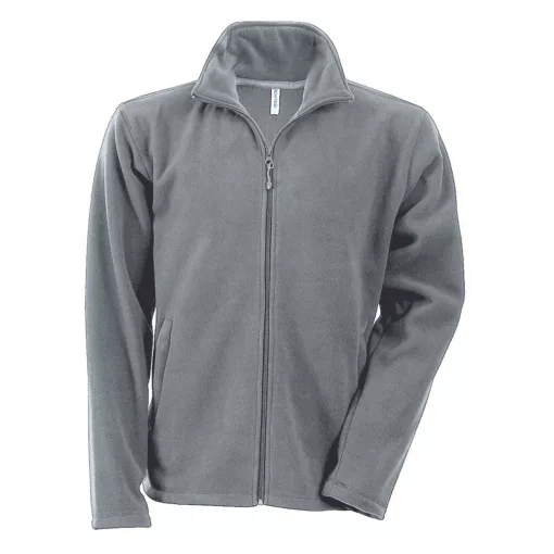 Uniszex kabát Kariban KA911 Falco - Full Zip Microfleece Jacket -L, Convoy Grey