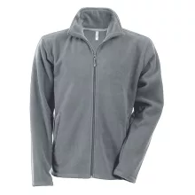 Uniszex kabát Kariban KA911 Falco - Full Zip Microfleece Jacket -M, Dark Grey