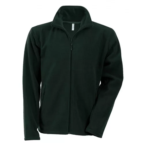 Uniszex kabát Kariban KA911 Falco - Full Zip Microfleece Jacket -L, Forest Green