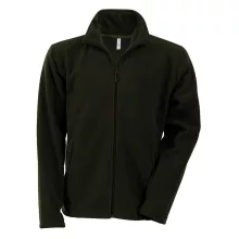 Uniszex kabát Kariban KA911 Falco - Full Zip Microfleece Jacket -L, Green Olive