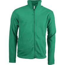 Uniszex kabát Kariban KA911 Falco - Full Zip Microfleece Jacket -L, Kelly Green