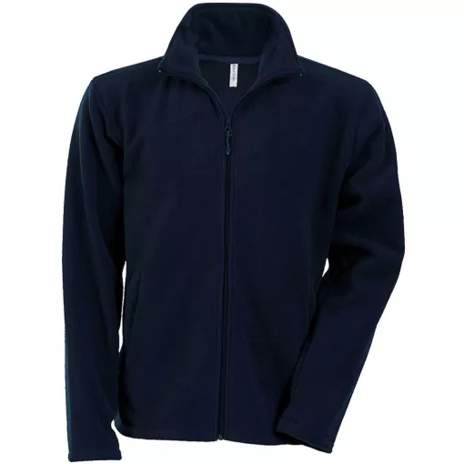 Uniszex kabát Kariban KA911 Falco - Full Zip Microfleece Jacket -XL, Navy