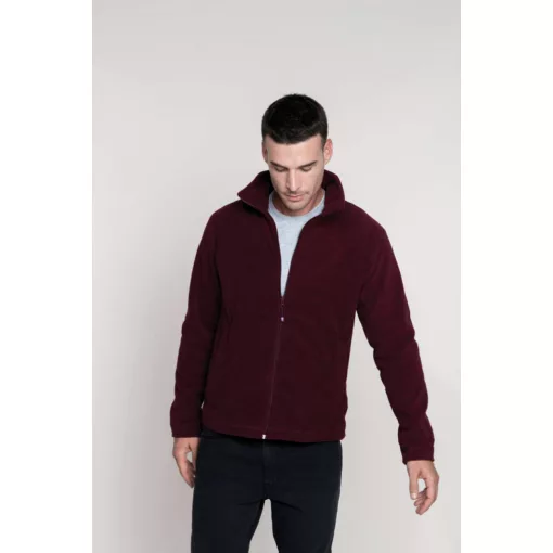Uniszex kabát Kariban KA911 Falco - Full Zip Microfleece Jacket -2XL, Orange