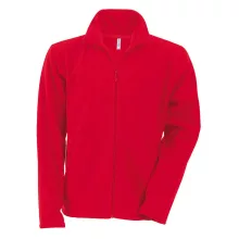 Uniszex kabát Kariban KA911 Falco - Full Zip Microfleece Jacket -L, Red