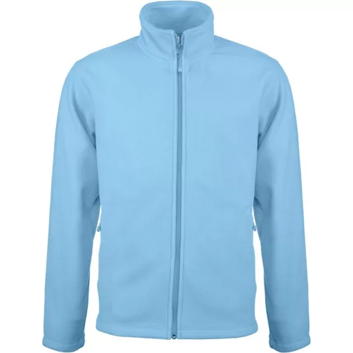 Uniszex kabát Kariban KA911 Falco - Full Zip Microfleece Jacket -2XL, Sky Blue