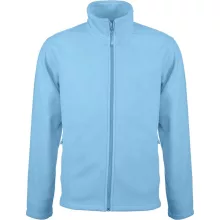 Uniszex kabát Kariban KA911 Falco - Full Zip Microfleece Jacket -L, Sky Blue