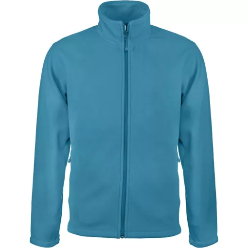 Uniszex kabát Kariban KA911 Falco - Full Zip Microfleece Jacket -4XL, Tropical Blue