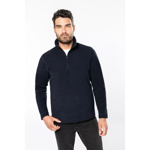 Uniszex kabát Kariban KA912 Enzo - Zip neck Microfleece Jacket -S, Lime
