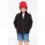 Gyerek kabát Kariban KA920 Kids Full Zip Fleece Jacket -10/12, Red