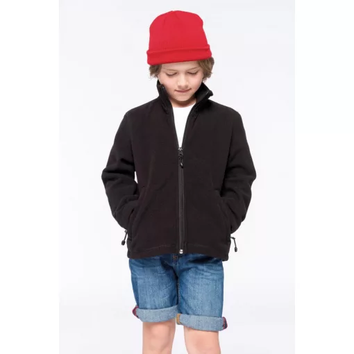 Gyerek kabát Kariban KA920 Kids Full Zip Fleece Jacket -10/12, Royal Blue