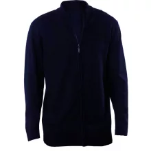 Férfi Kariban KA961 Men S Full Zip Cardigan -4XL, Navy
