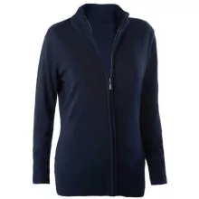Női Kariban KA962 Ladies Full Zip Cardigan -3XL, Navy