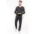   Férfi pulóver Kariban KA965 Men’S v-neck Jumper -3XL, Black