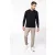 Férfi pulóver Kariban KA967 Men S Crew neck Jumper -4XL, Black