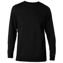 Férfi pulóver Kariban KA967 Men S Crew neck Jumper -L, Black