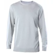 Férfi pulóver Kariban KA967 Men S Crew neck Jumper -M, Grey Melange