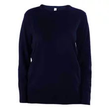 Női Kariban KA968 Ladies Crew neck Jumper -S, Navy