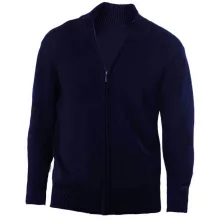 Férfi Kariban Kardigán KA971 Full Zip Cardigan -3XL, Navy