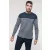 Férfi pulóver Kariban KA989 Men S Sailor Jumper -2XL, Striped Navy/Off White