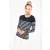 Női pulóver Kariban KA990 Ladies Sailor Jumper -XL, Striped Navy/Off White