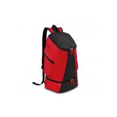   Uniszex hátizsák Kimood KI0102 Sports Backpack -Egy méret, Red/Black