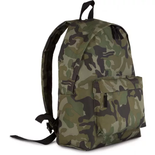 Uniszex hátizsák Kimood KI0130 Classic Backpack -Egy méret, Light Grey/Dark Grey