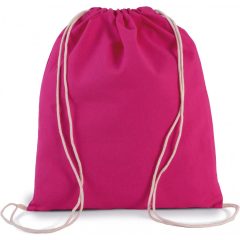 Uniszex táska Kimood KI0147 Organic Cotton Small Drawstring Bag -Egy méret, Hibiscus R