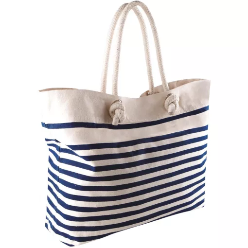 Női táska Kimood KI0242 Beach Bag -Egy méret, Natural/Navy