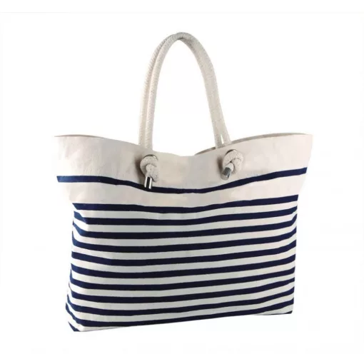 Női táska Kimood KI0242 Beach Bag -Egy méret, Natural/Navy